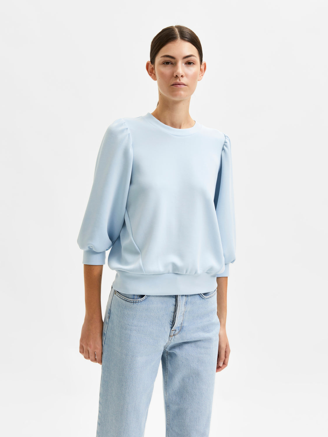 SLFTENNY Sweat - Cashmere Blue